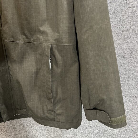 Columbia Thermal Coil Hooded Insulated Jacket Mens Sz Large Full Zip - Picture 8 of 16